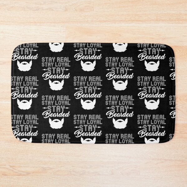 Item preview, Stay Real Stay Loyal Stay Bearded - Funny Beard  designed and sold by biNutz.