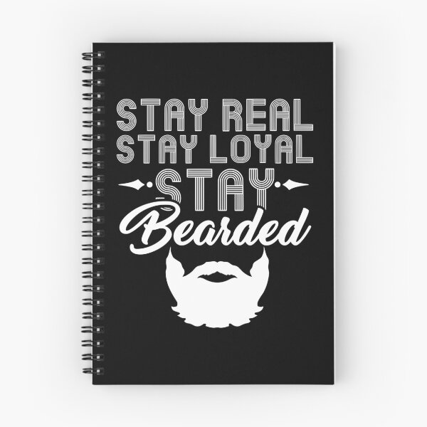 Item preview, Stay Real Stay Loyal Stay Bearded - Funny Beard  designed and sold by biNutz.