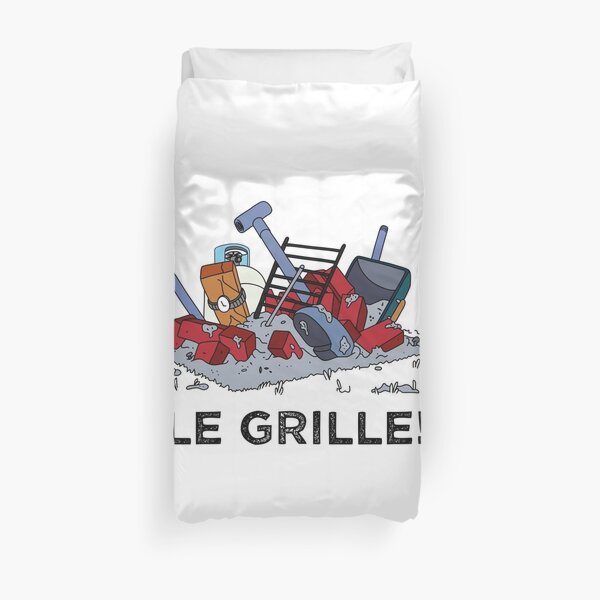 Le Grille! Duvet Cover