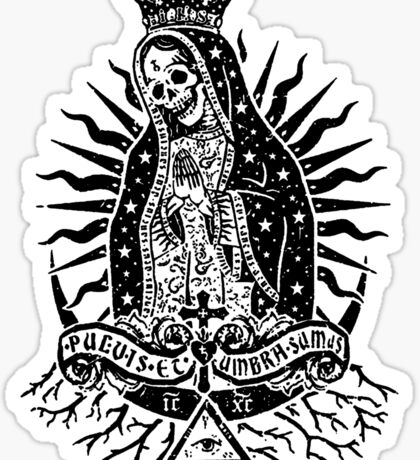 La Santa Muerte: Stickers | Redbubble