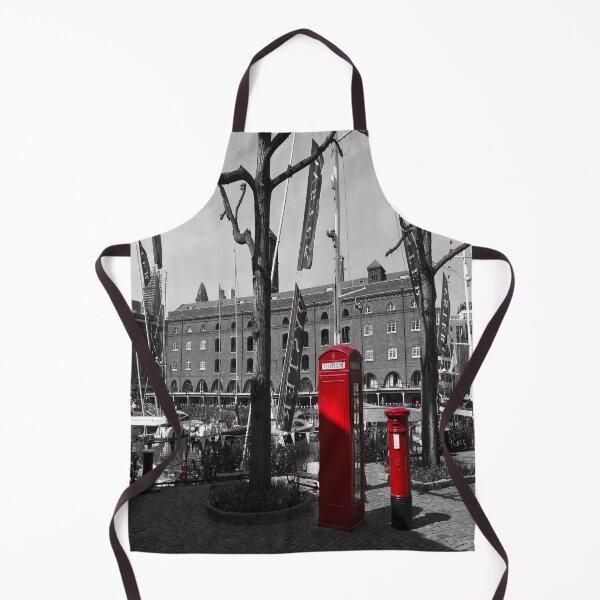 Item preview, St katherines Dock Post Box Phone Box designed and sold by Londonimages.