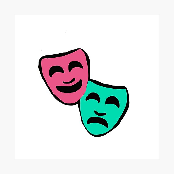 Artikelvorschau, Theatermaske entworfen und verkauft von thirdstarshop.