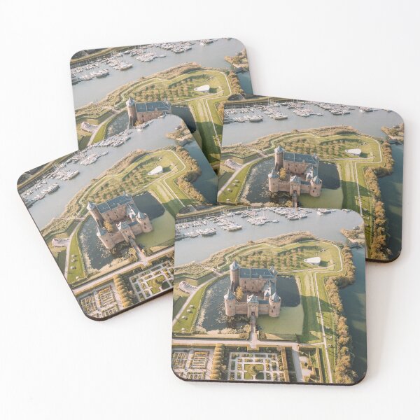 Item preview, Copy of Muiden castle view from above (Muiderslot) designed and sold by michieldros.