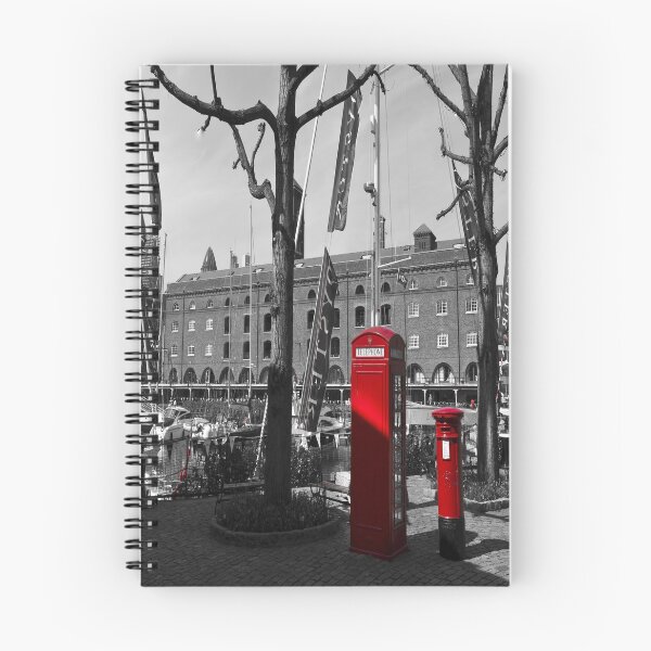 Item preview, St katherines Dock Post Box Phone Box designed and sold by Londonimages.