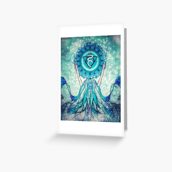 I Speak : Vishuddha Chakra Greeting Card