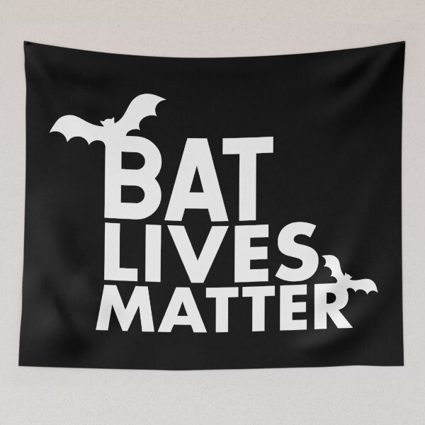 Item preview, Bat Lives Matter - Save the Bats - Bats - Animal Wildlife preservation activism designed and sold by LookFrog.