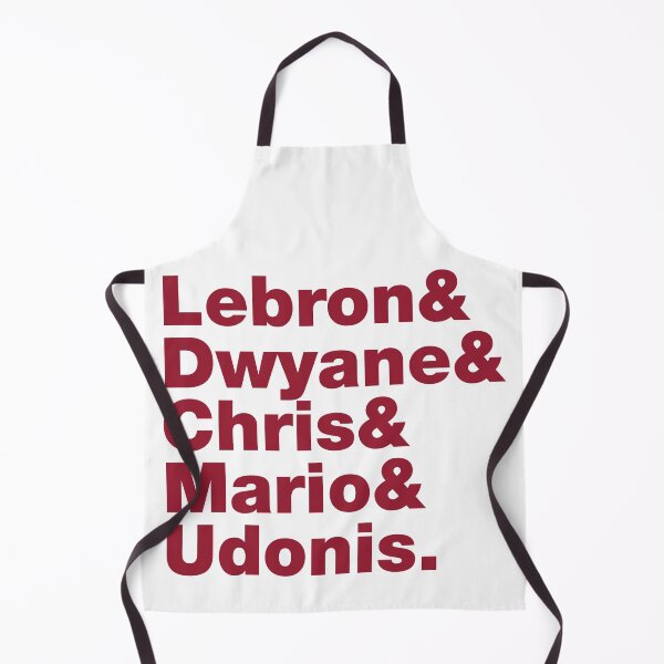 Item preview, 2012-2013 Miami Basketball Starting Five Red over White designed and sold by johnta17.