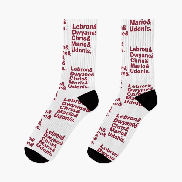 Item preview, 2012-2013 Miami Basketball Starting Five Red over White designed and sold by johnta17.