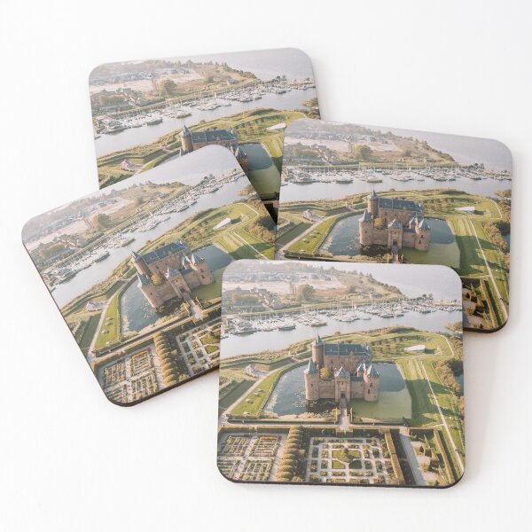 Item preview, Muiden castle bird's eye view (Muiderslot) designed and sold by michieldros.