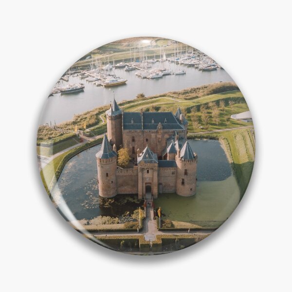 Item preview, Muiden castle bird's eye view (Muiderslot) designed and sold by michieldros.
