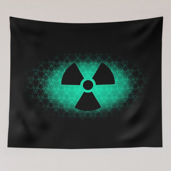 Item preview, Radioactive Biohazard - Light Blue designed and sold by jc007.