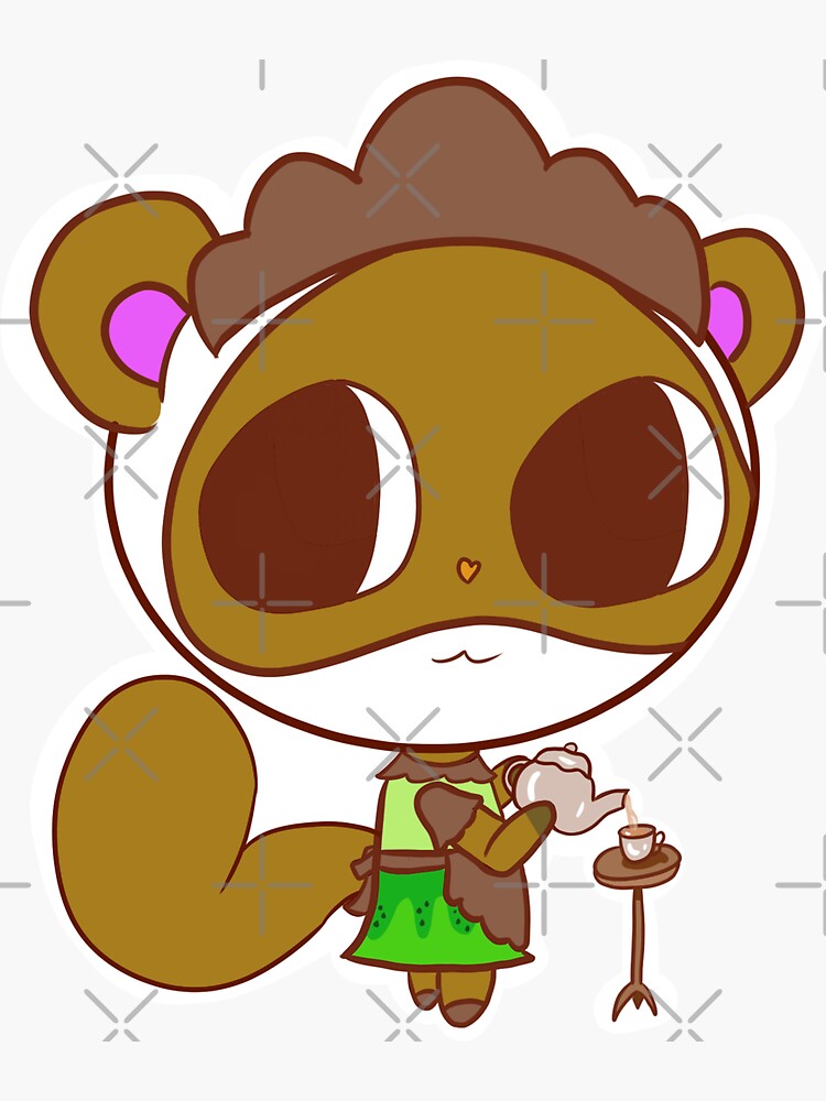 "Maid Sylvana ACNH" Sticker for Sale by CharityandArt Redbubble