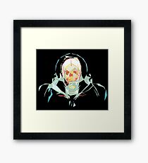Lost in Space (black) Framed Print