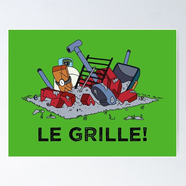 Le Redbubble Wills Ruben by | Sale Poster Grille!\