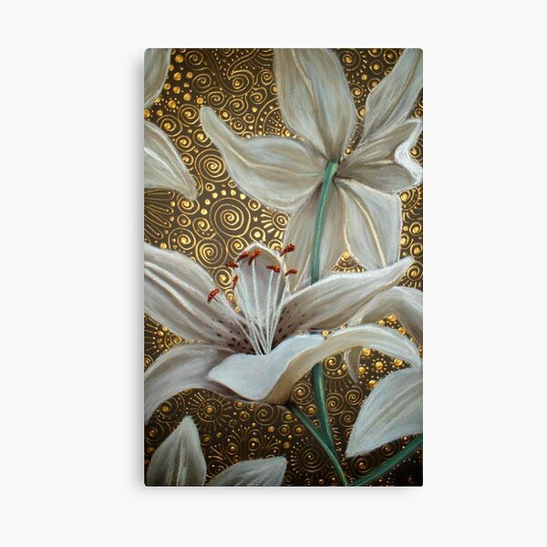 Lilies on Parade Canvas Print