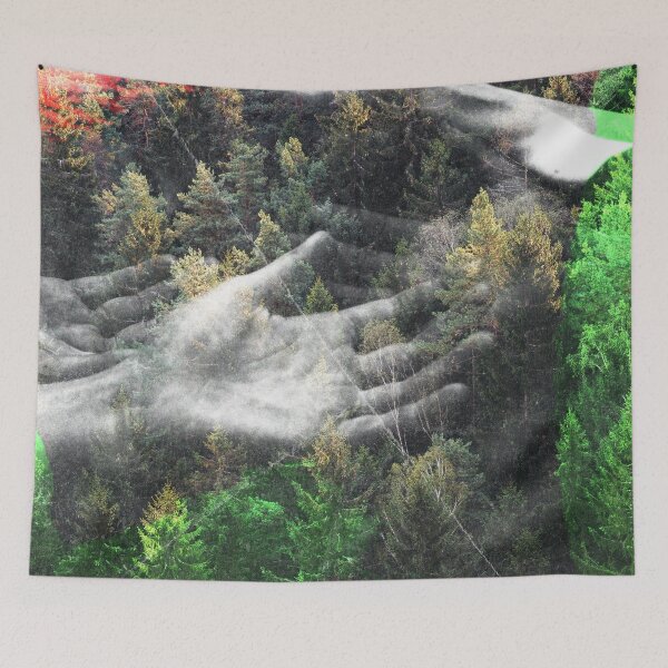 Item preview, World at your fingertips art collage designed and sold by dreamofdenim.