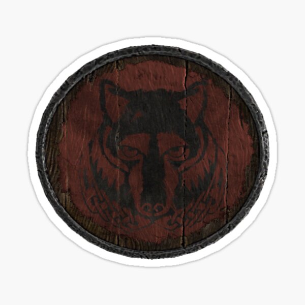Solitude and Haafingar Logo (Hold guard shield) Sticker