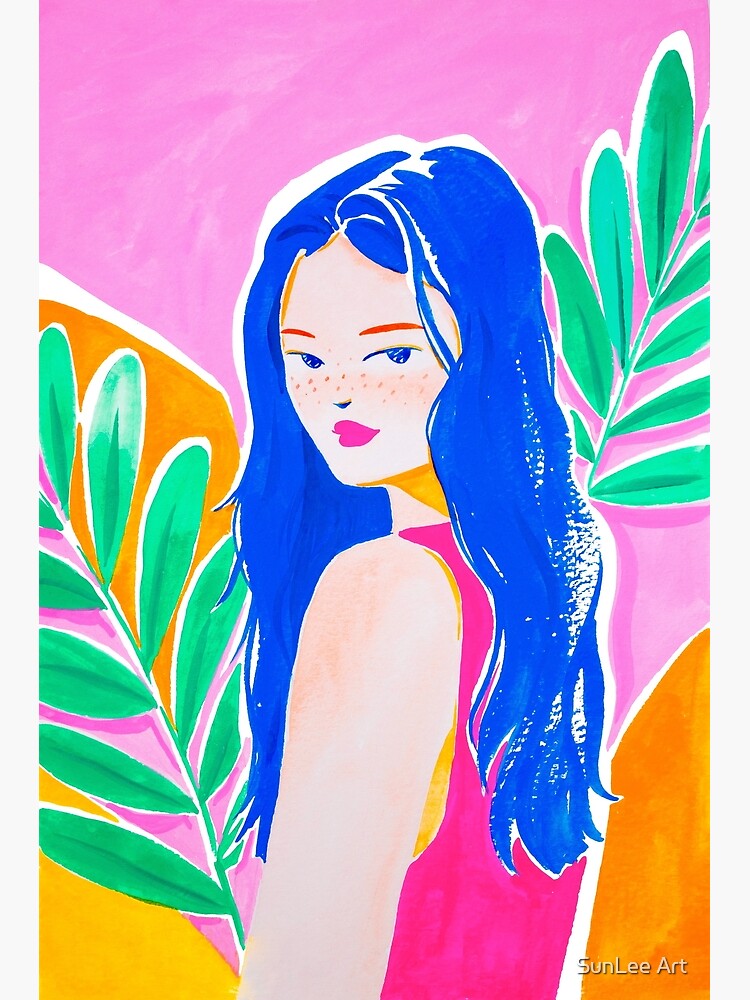 Gazing Amongst The Plants by sunleeart