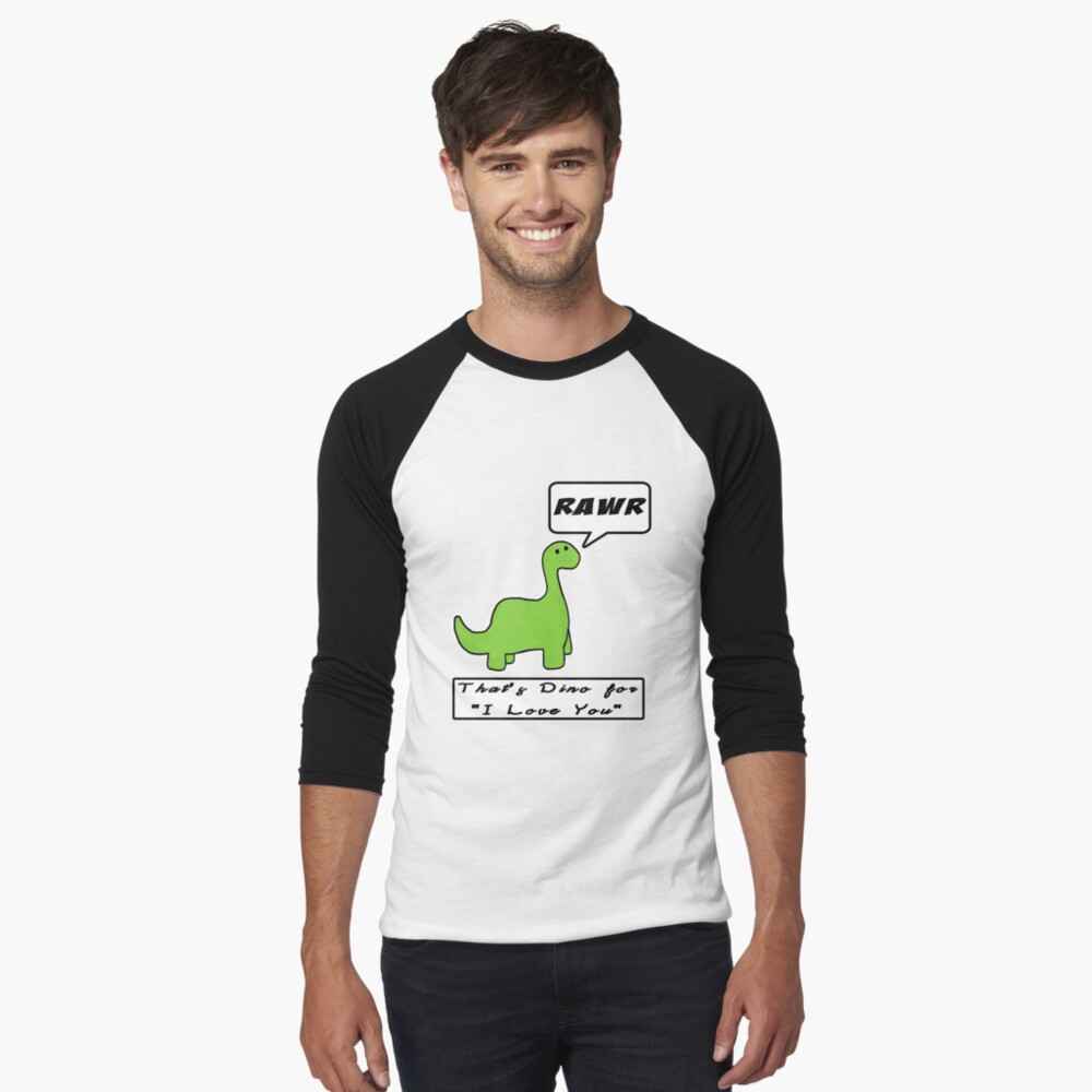 Item preview, Baseball ¾ Sleeve T-Shirt designed and sold by choustore.