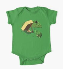 Turtle Trap Short Sleeve Baby One-Piece