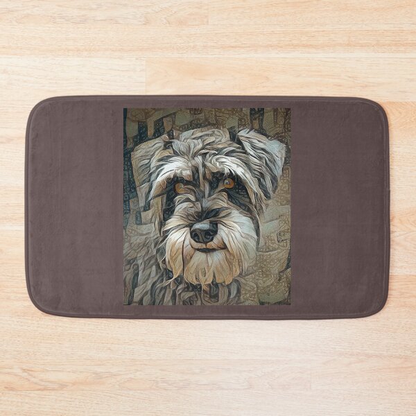 Item preview, Mini Shnauzer portrait designed and sold by Brian Tarr.