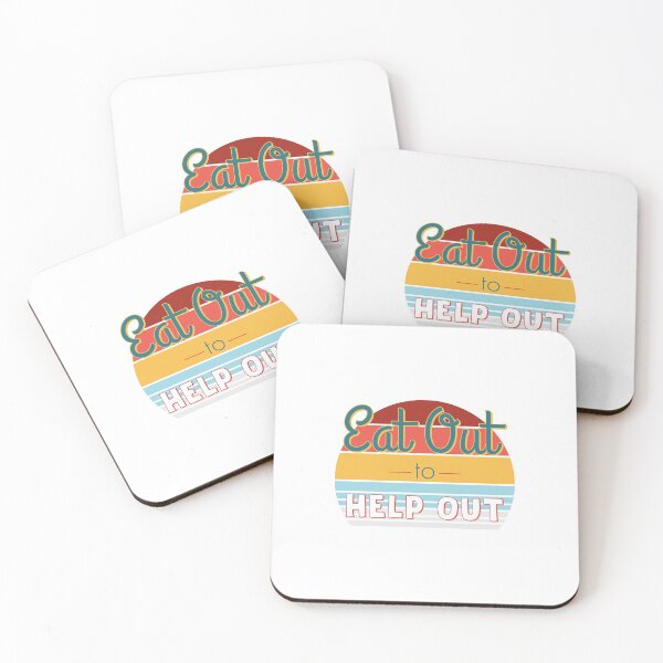 Item preview, Eat Out To Help Out Vintage Old Retro Style designed and sold by tinypurpleland.