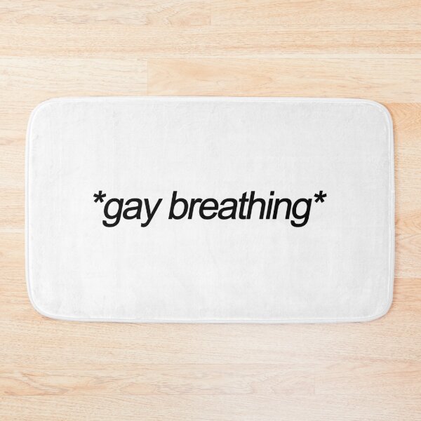 Item preview, *gay breathing* designed and sold by run-devil-run.