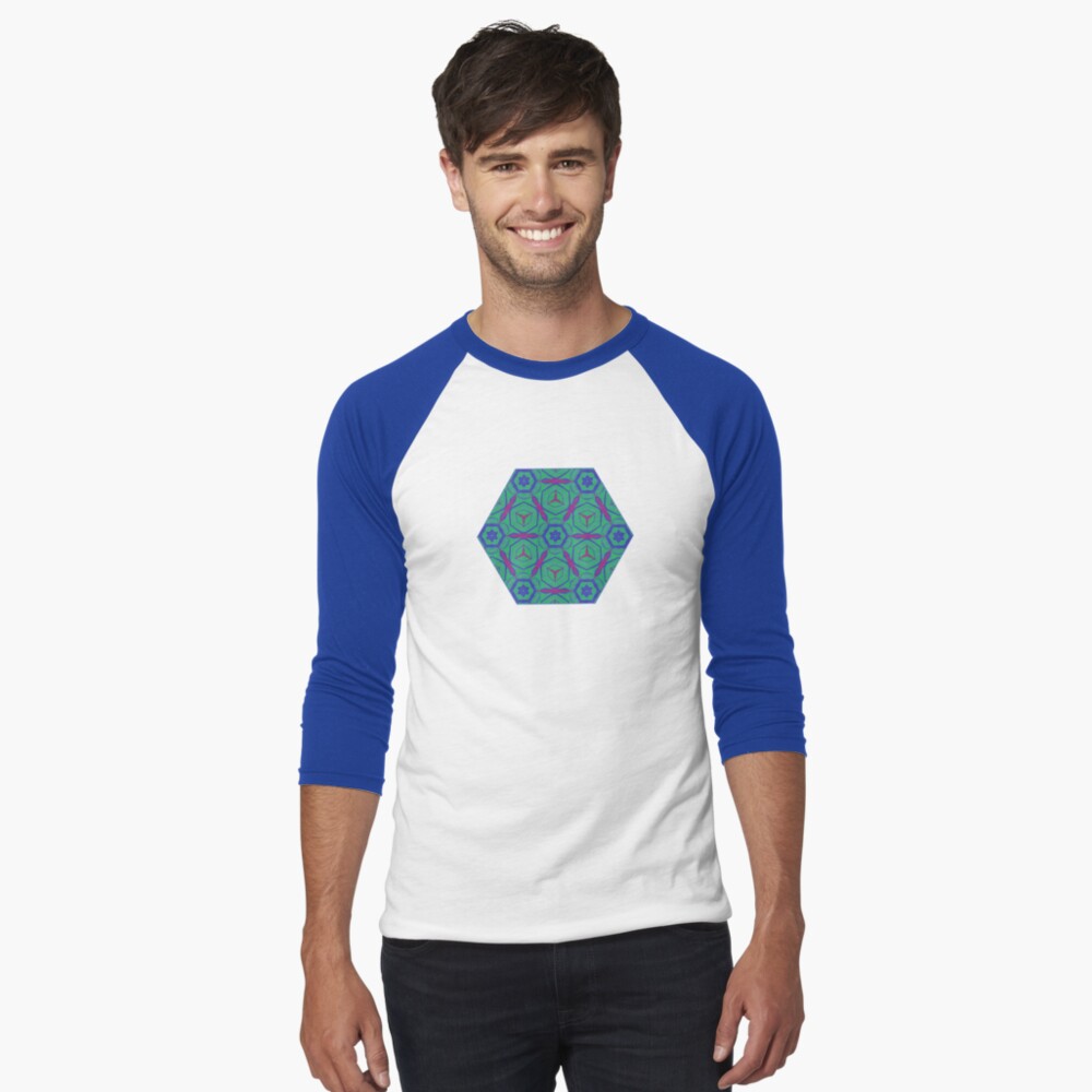 Item preview, Baseball ¾ Sleeve T-Shirt designed and sold by RosieRiggs.