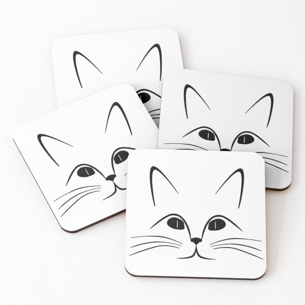 Item preview, Cute Black Cat Face designed and sold by MurphyMorganGifts.