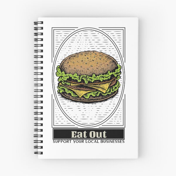 Item preview, Eat Out To Support Local Businesses designed and sold by Mk005.