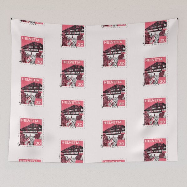 Item preview, Erlenbach in Simmental Bern - 1973 Vintage Helvetia Stamp designed and sold by umi ♡.