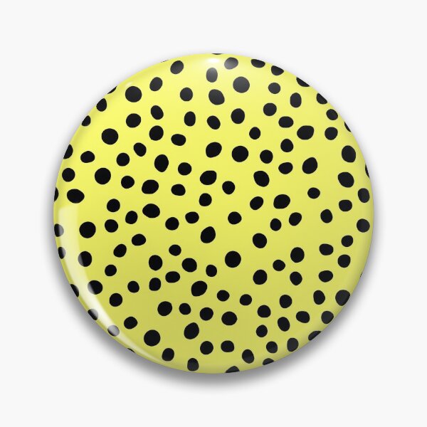 Item preview, Lemon Black Dots Pattern  designed and sold by Vic Torys ☆.