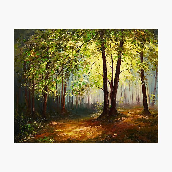 Item preview, Summer Forest designed and sold by Ethiyo.