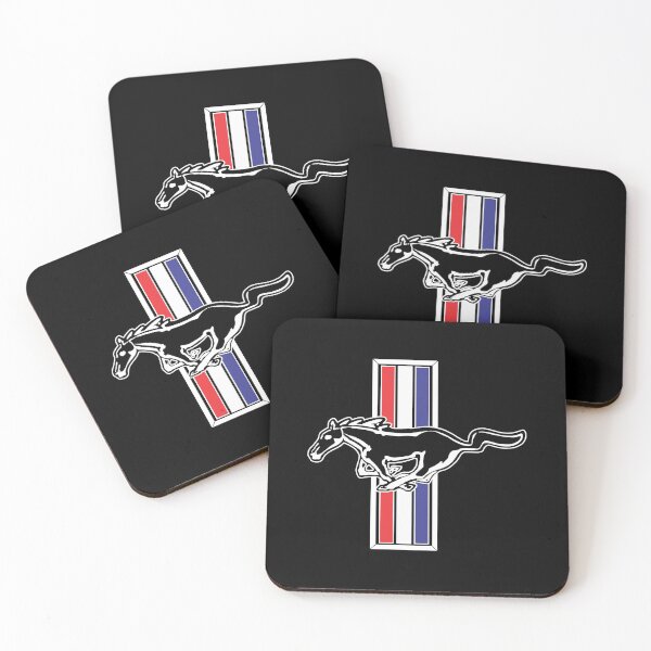 BEST TO BUY - Ford Mustang Coasters (Set of 4)