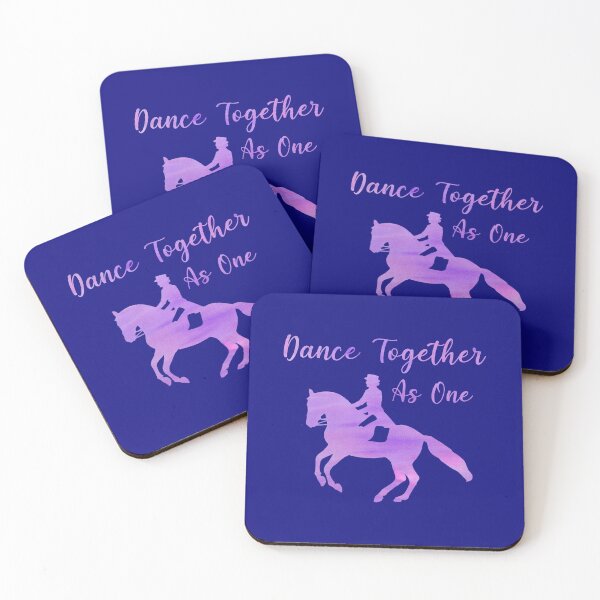 Item preview, Dance Together as One - Dressage Horse Riding Design  designed and sold by Forevercreative.