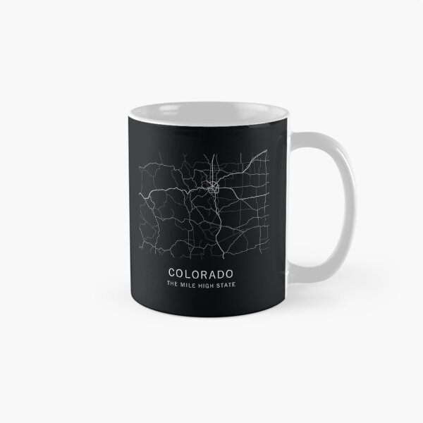 Item preview, Colorado State Road Map designed and sold by clarkstpress.