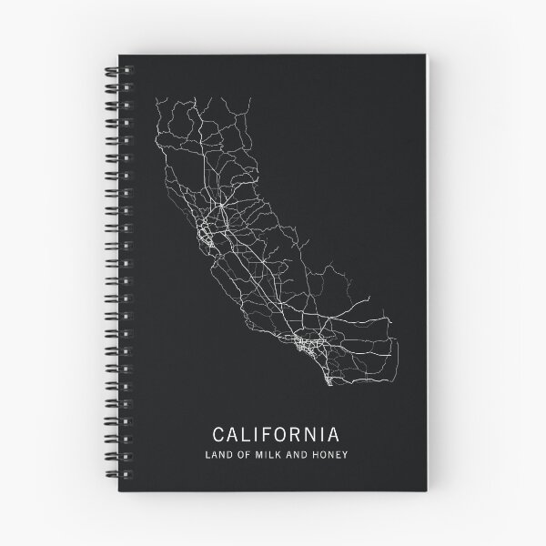 Item preview, California State Road Map designed and sold by clarkstpress.