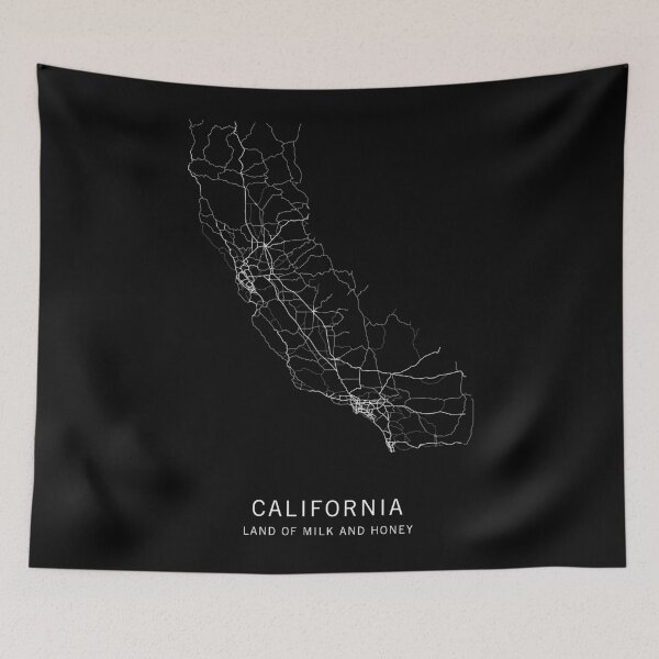 Item preview, California State Road Map designed and sold by clarkstpress.