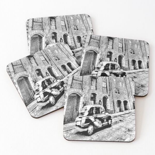 Item preview, London Taxi Industrial London sketch designed and sold by Londonimages.