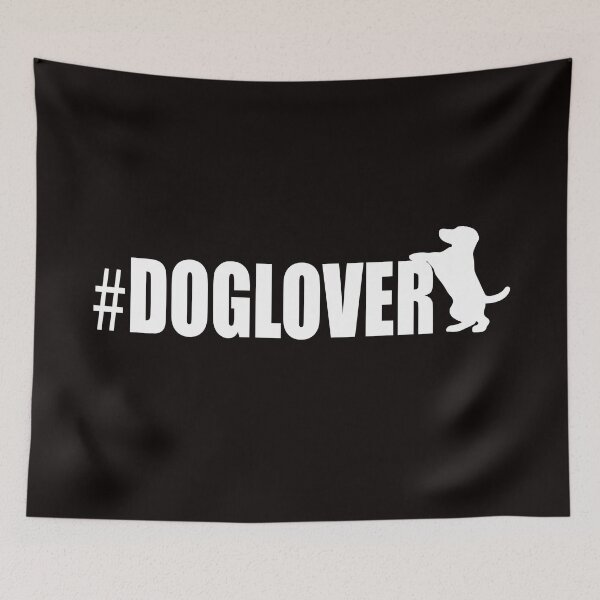 Item preview, #DOGLOVER DOG PUP PUPPY DOGGIE designed and sold by JAZTshirt.