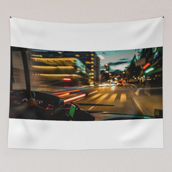 Item preview, Speeding Bus at Rush Hour designed and sold by Chris Bingham.