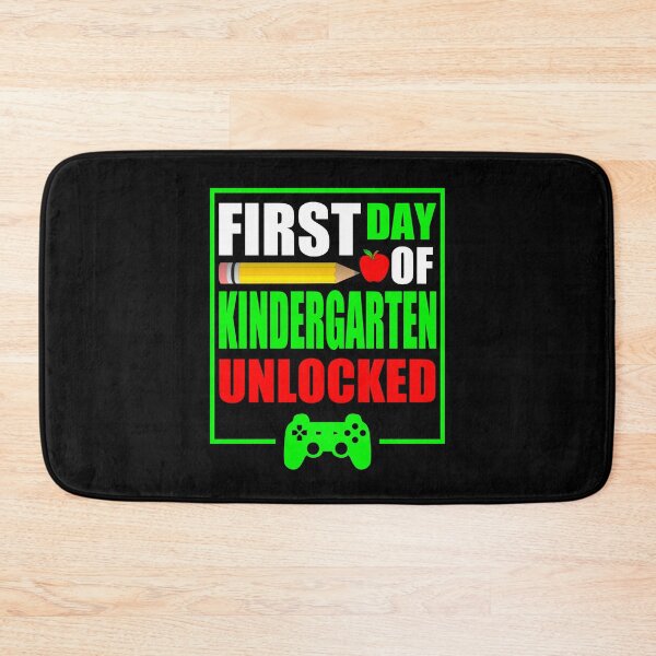 Item preview, First Day Of Kindergarten Unlocked 2020 Gift For Gamer And Video Game Lovers Perfect Kindergarten designed and sold by naworas.