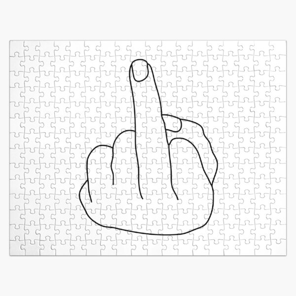 Item preview, The Big Middle Finger designed and sold by clarkstpress.