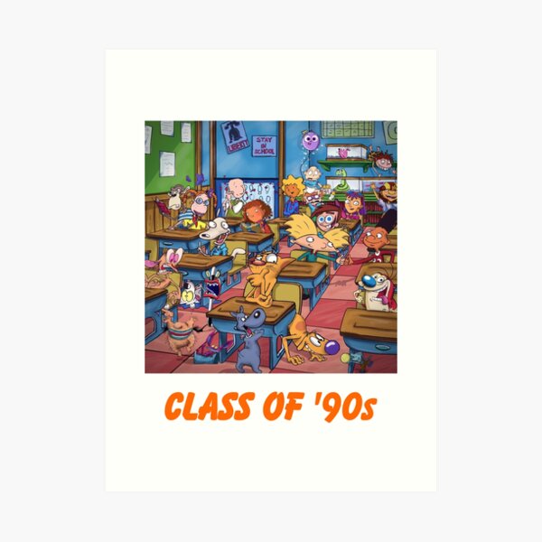 Class of '90s Art Print