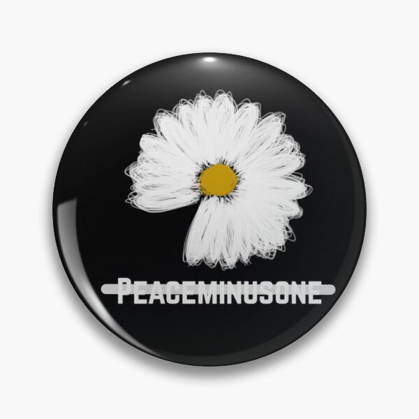 Peaceminusone Pins and Buttons for Sale | Redbubble