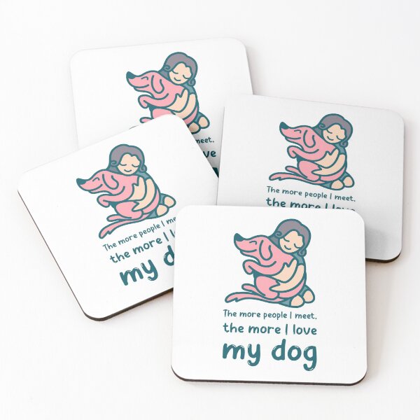 Item preview, Dog Friendly Anti Social  designed and sold by S Y N T H R E A L M.
