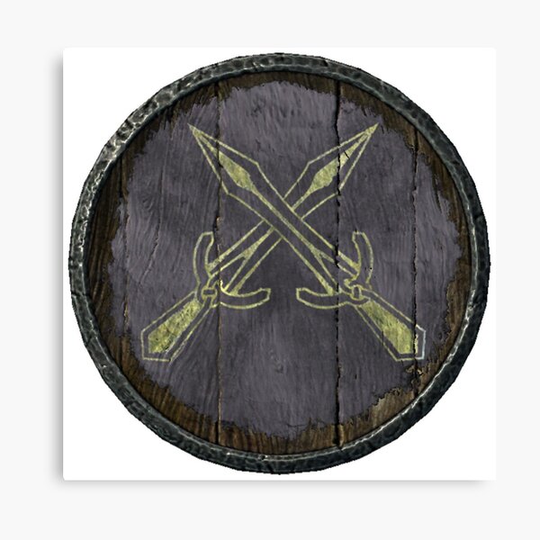 Riften Logo (The Rift Hold guard logo) Canvas Print