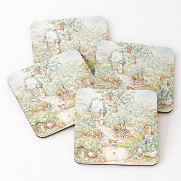 Item preview, Peter Rabbit - Beatrix Potter Garden Illustration designed and sold by NaturalTextures.