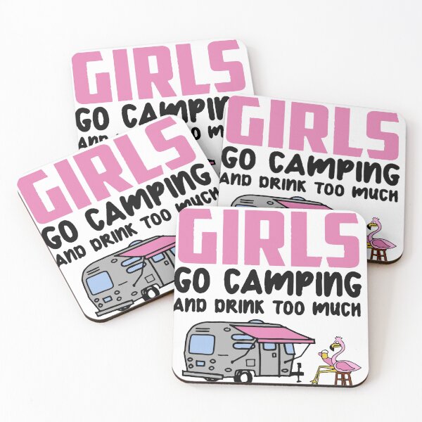 Item preview, some girl go camping mask designed and sold by Gordag22222.