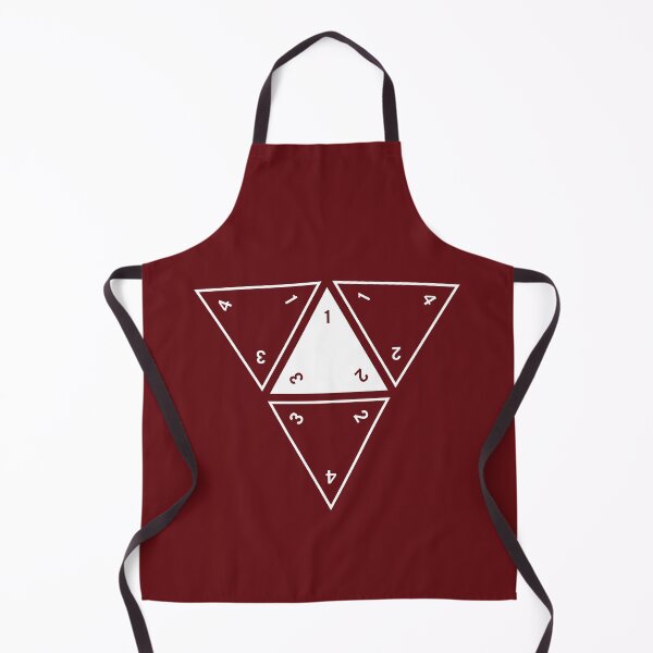 Item preview, Red Unrolled D4 designed and sold by clarkstpress.